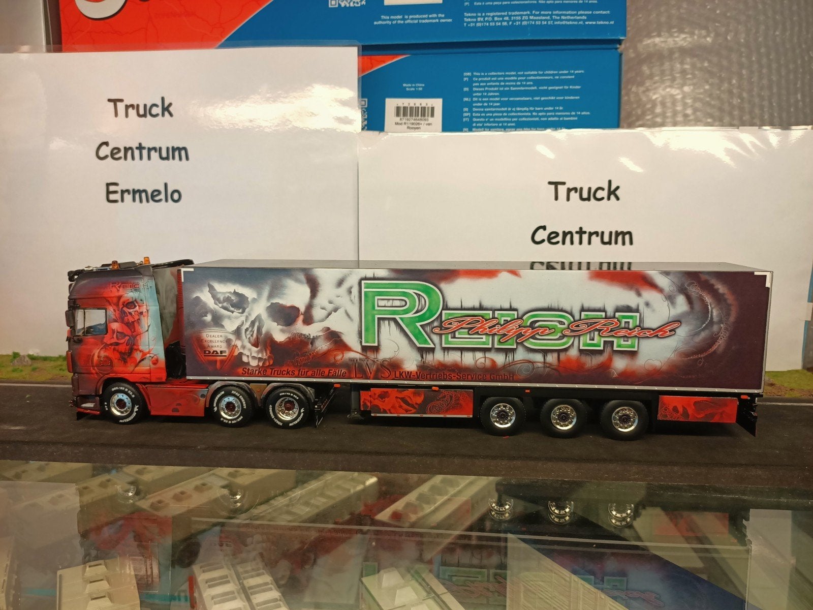 REICH; DAF XF 105 SSC 6X2 VOORLOOP AS met koel trailer
Heb e, Ophalen of Verzenden, Nieuw, Bus of Vrachtwagen, Wsi