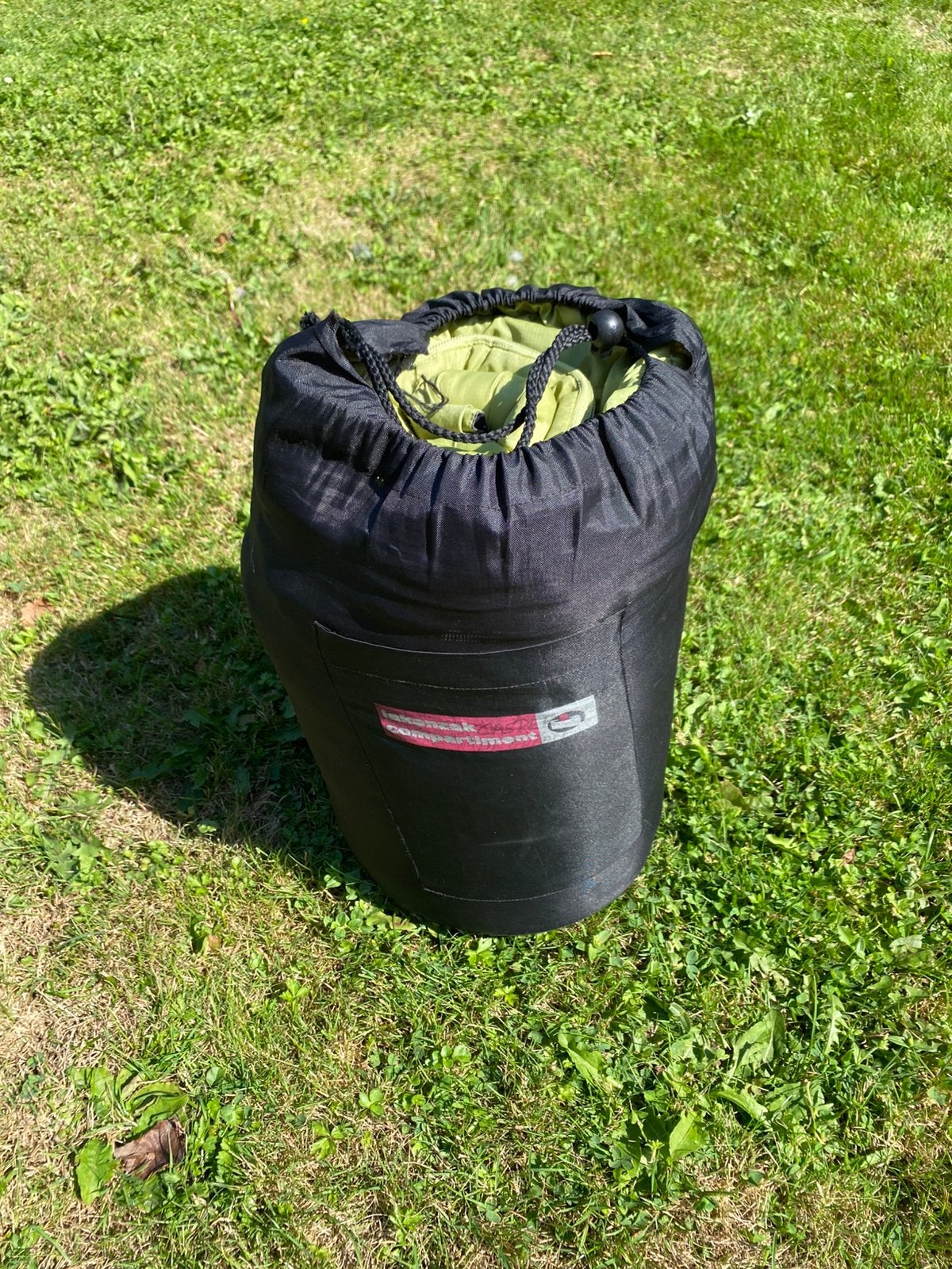 Polydaun slaapzak groen, Caravans en Kamperen, Slaapzakken, Ophalen of Verzenden