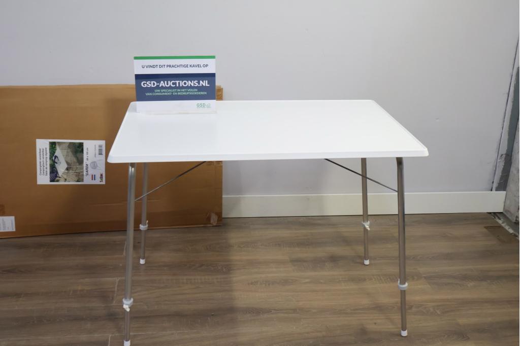 Verstelbare Campingtafel, Ophalen of Verzenden, Niet ingevuld, Niet ingevuld, Niet ingevuld