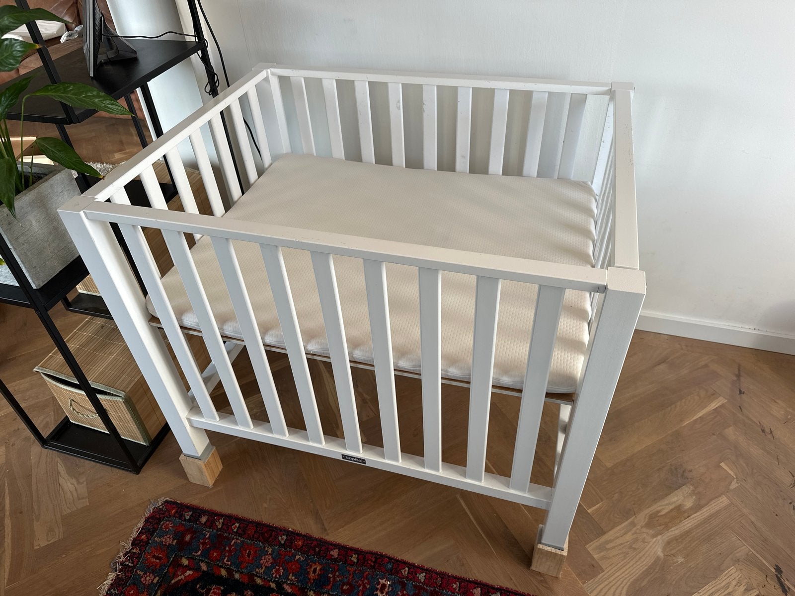Bopita babybox met matras - Gebruikt, Ophalen, Gebruikt, 70 tot 85 cm, Minder dan 140 cm