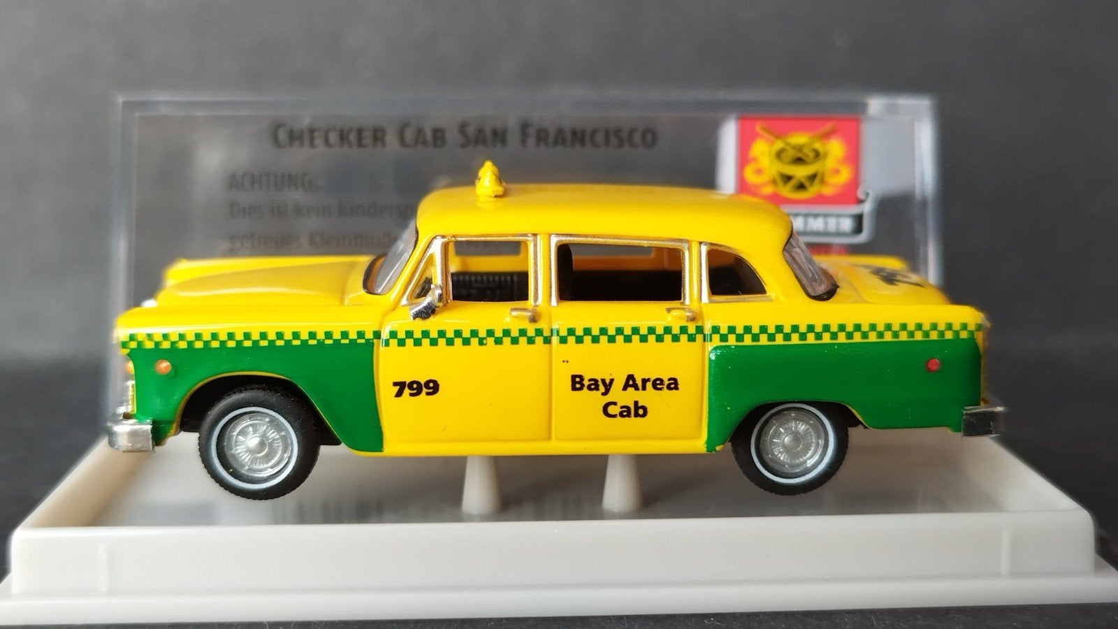 Checker Cab Taxi San Francisco 1;87 Brekina Pol, Auto, Verzenden, Nieuw, M