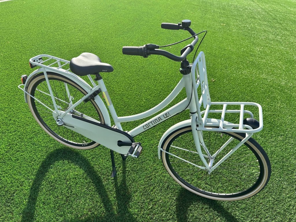 Cortina u4 transportfiets damesfiets 50cm ZGAN✅, Fietsen en Brommers, Terugtraprem, 47 tot 50 cm, Versnellingen, Niet ingevuld