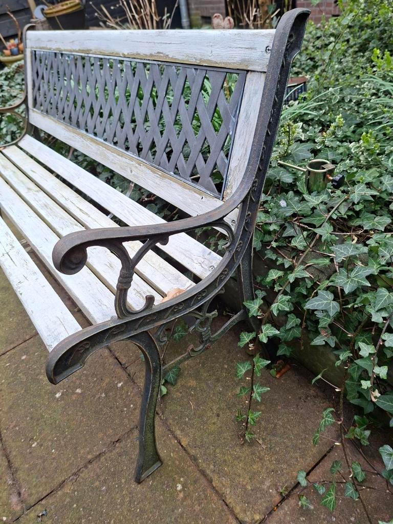 Tuinbankje klassiek gietijzer, Ophalen