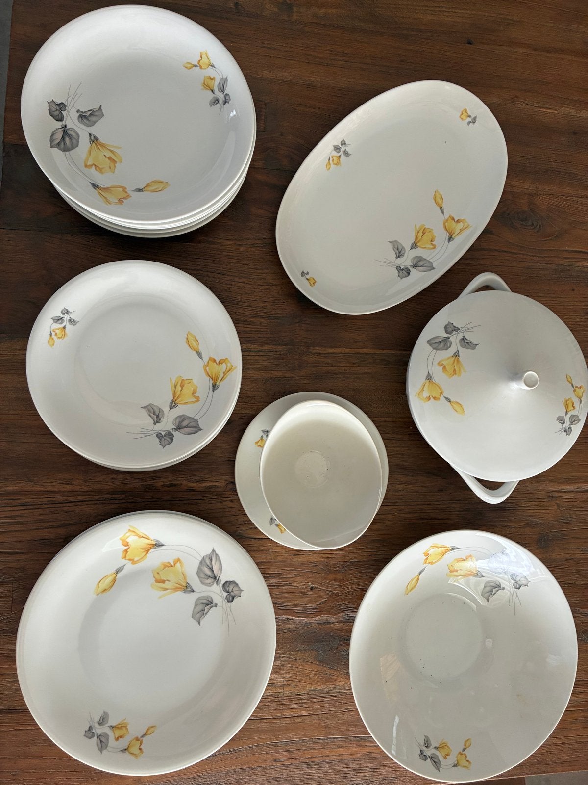 Edelstein Bavaria servies set met bloemmotief, Antiek en Kunst, Ophalen