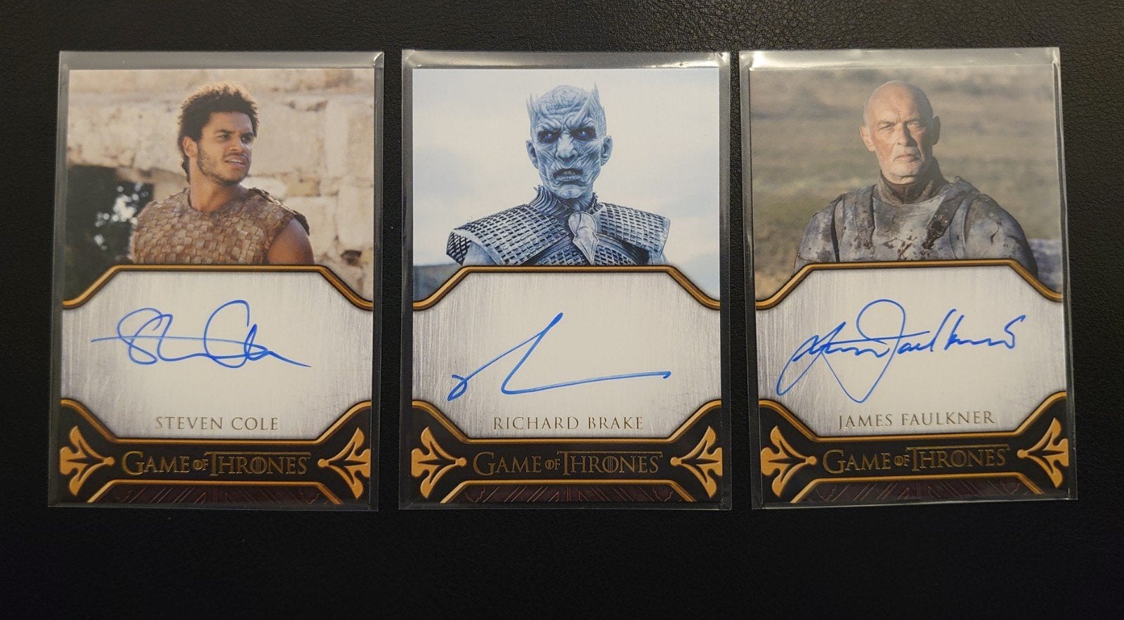Game of Thrones autograph cards (3x), Avontuur en Actie, Verzenden, 1 speler, Zo goed als nieuw