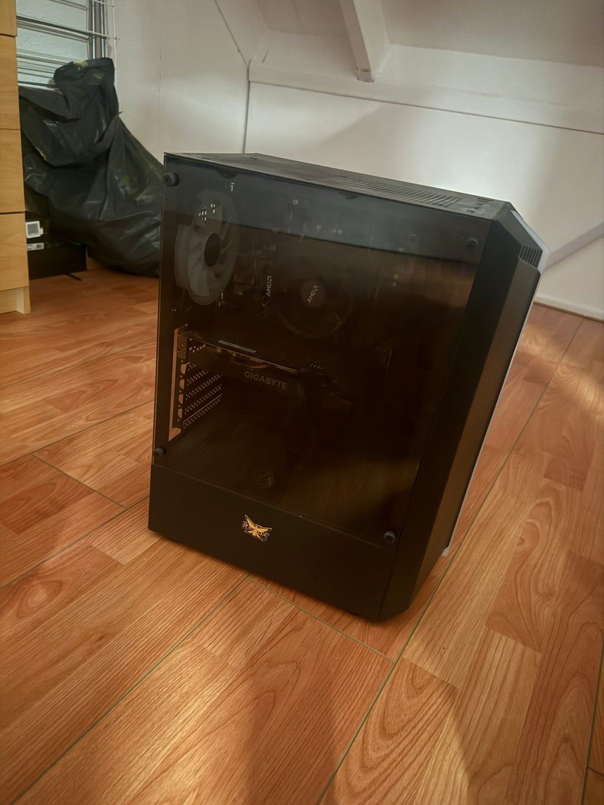 Game pc, Ophalen, Zo goed als nieuw, Vrijstaande haard, Elektrische haard