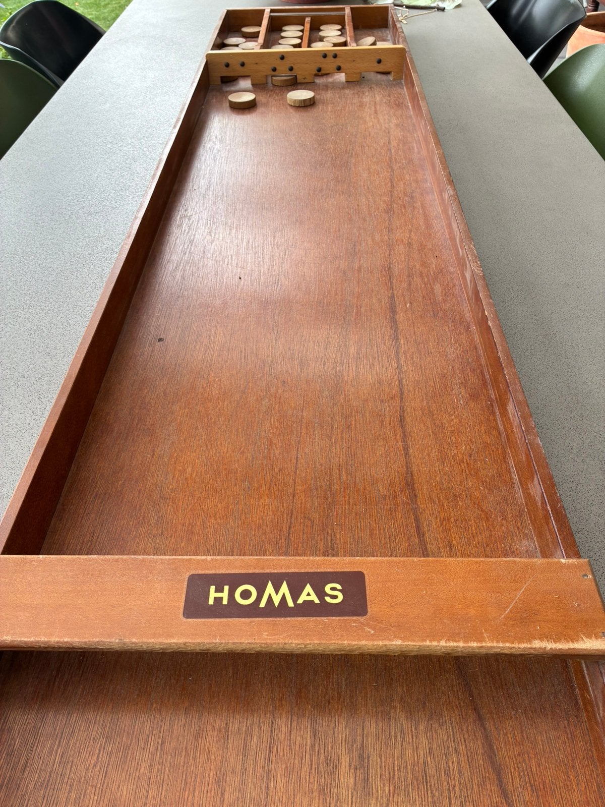 Vintage Homas sjoelbak, Vijf spelers of meer, Ophalen, Gebruikt
