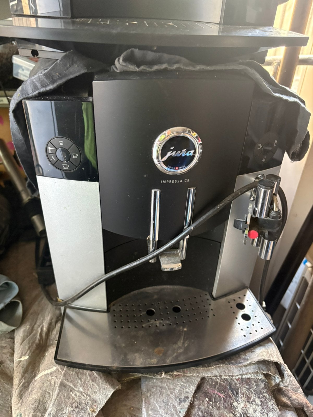 4 x jura  bonen machine opknappers, Ophalen, Zo goed als nieuw, Koffiemachine, Koffiebonen