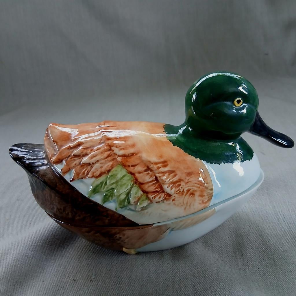 Terrine "Eend" "Michel Caugant", Ophalen of Verzenden