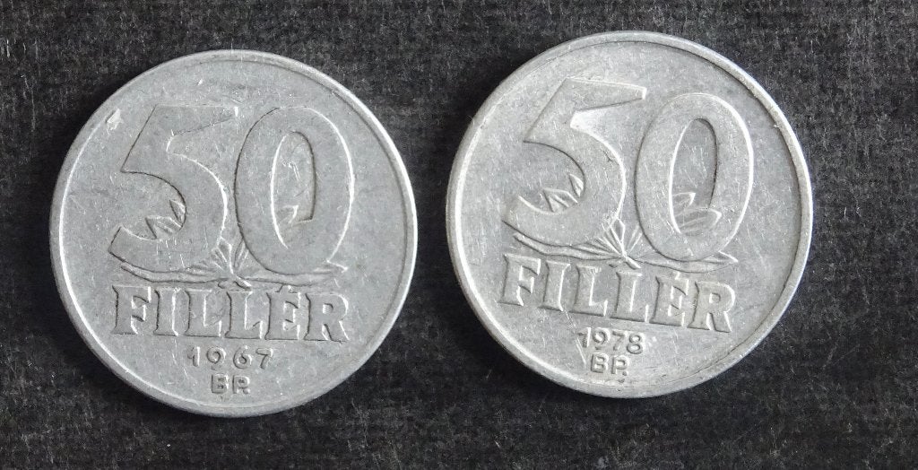 Munten Hungary, Postzegels en Munten, Ophalen of Verzenden, Overige landen
