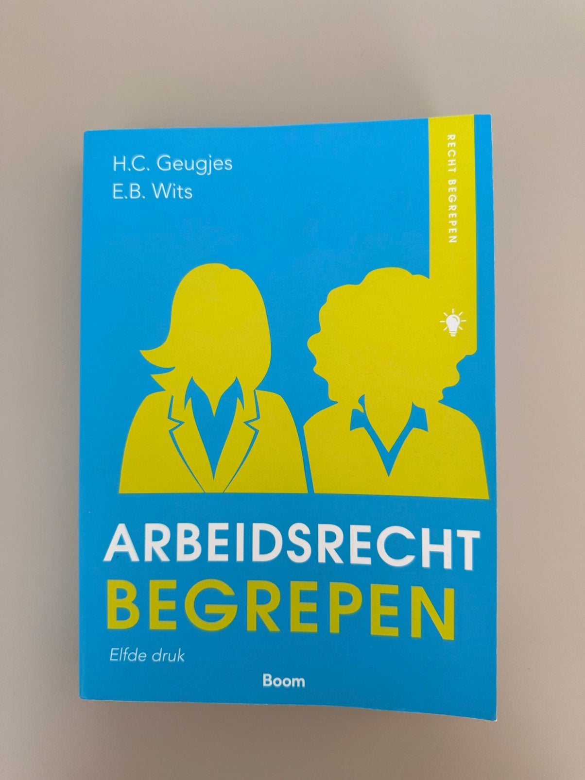 Arbeidsrecht Begrepen 11e druk, Ophalen of Verzenden, Zo goed als nieuw, HBO