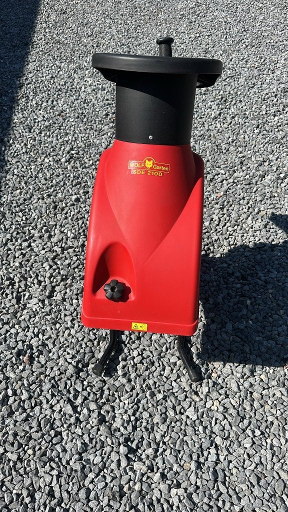 Wolf Garten SDE 2100 Universele Elektro Hakselaar, Ophalen, Gebruikt, Met opvangbak, Wolf-Garten