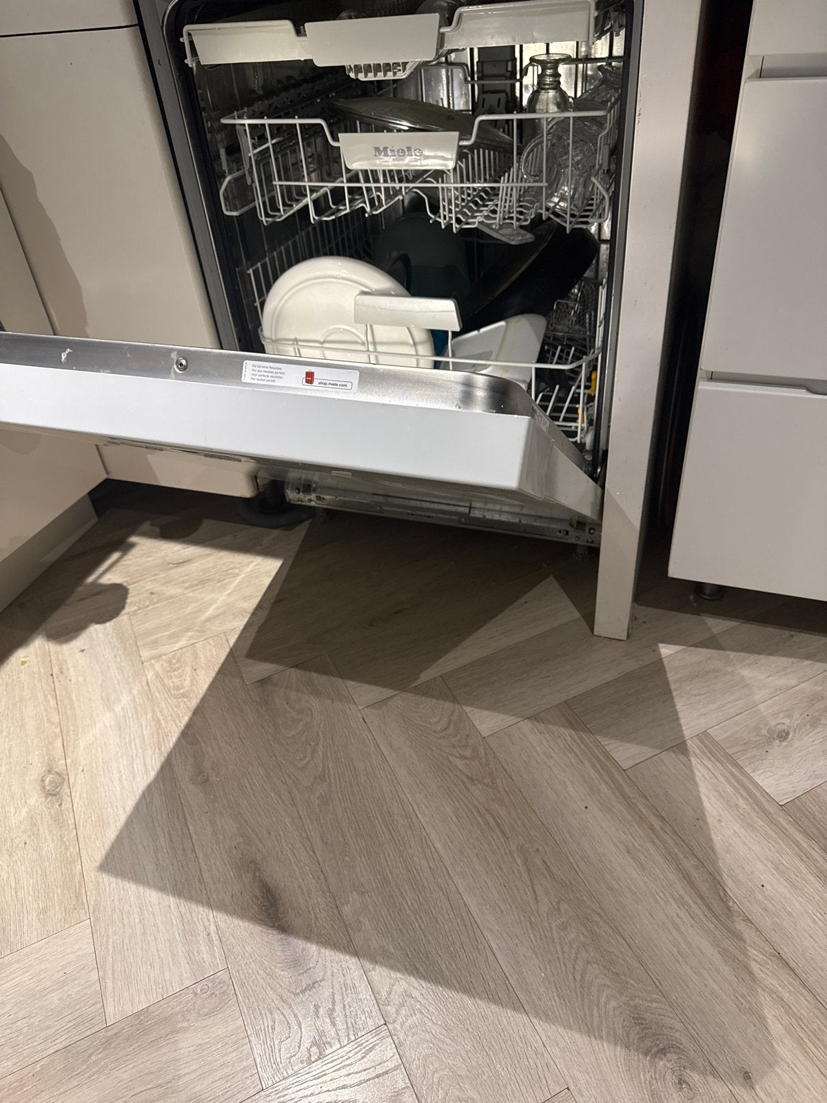 Miele Inbouw Vaatwasser - Zo goed als nieuw, Witgoed en Apparatuur, Ophalen of Verzenden, Zo goed als nieuw, Inbouw, 60 cm of meer
