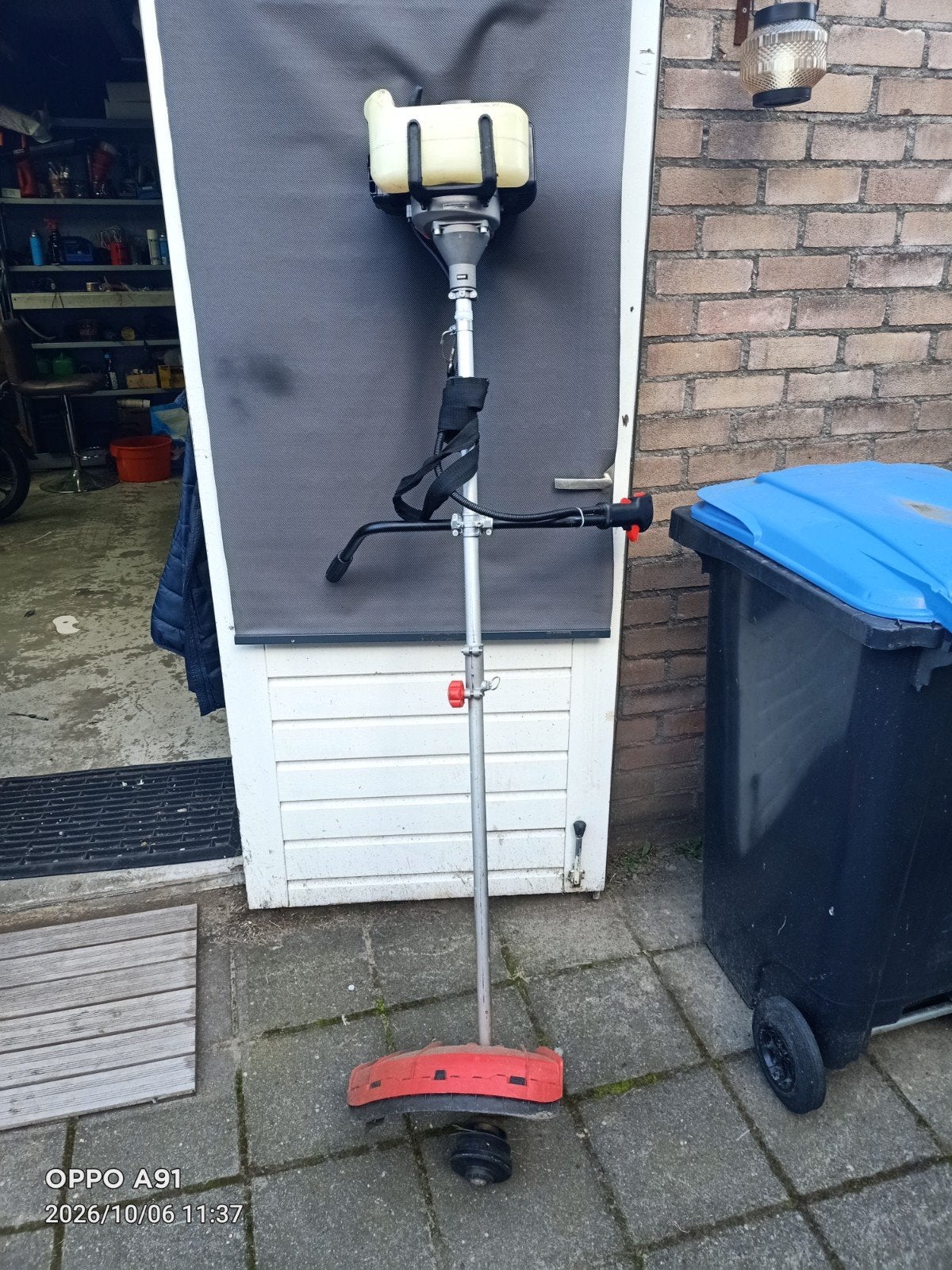 TGP Benzine Grastrimmer - Zo goed als nieuw, Benzine, TGP, Ophalen of Verzenden, Zo goed als nieuw