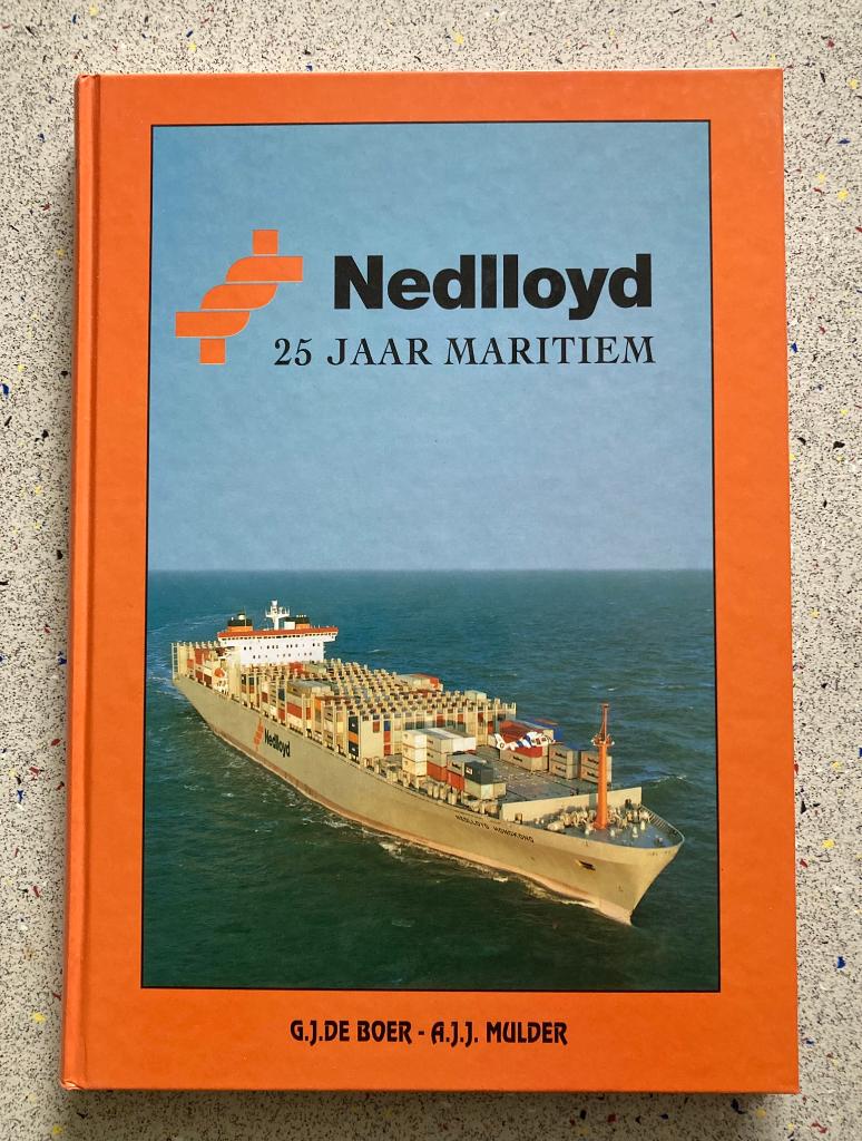 Nedlloyd: 25 Jaar Maritiem, Verzenden, Zo goed als nieuw, Motorboot, Boek of Tijdschrift