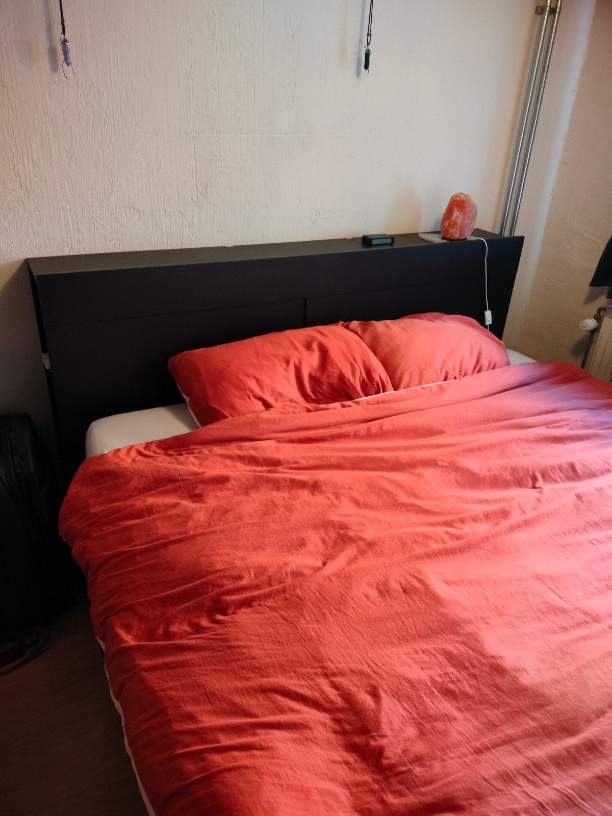 Brimnes Ikea Bed, Ophalen, Tweepersoons, Zo goed als nieuw, 180 cm