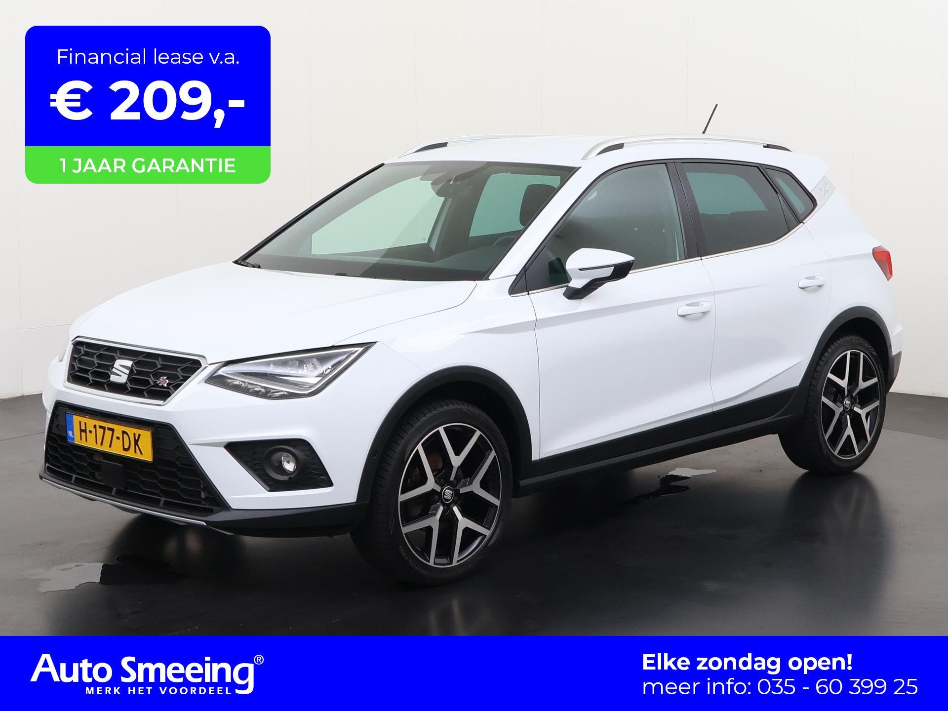 SEAT Arona 1.0 TSI FR DSG Business Intense | Trekhaak | Came, Auto's, 12 maanden, Stof, 116 pk, Origineel Nederlands