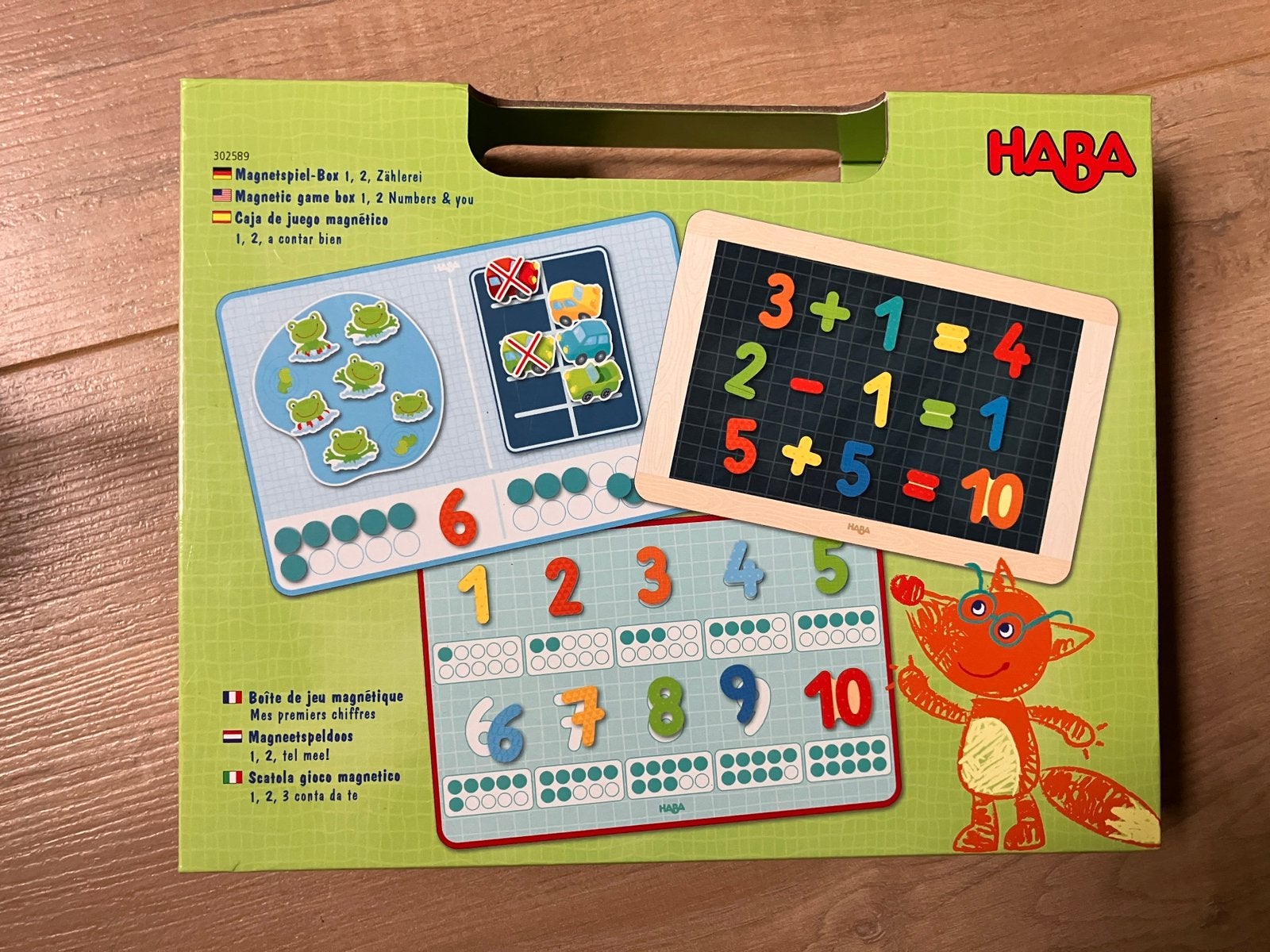 Haba rekenen met magneten, Kinderen en Baby's, Speelgoed | Educatief en Creatief, Ophalen of Verzenden, Zo goed als nieuw, Rekenen