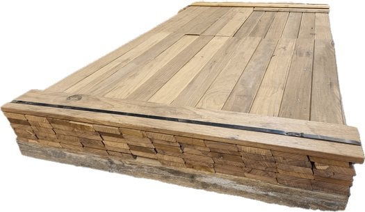 Rhombus latten / planken - hardhout - nr: HP173, Ophalen, 180 tot 250 cm, Planken, Hardhout