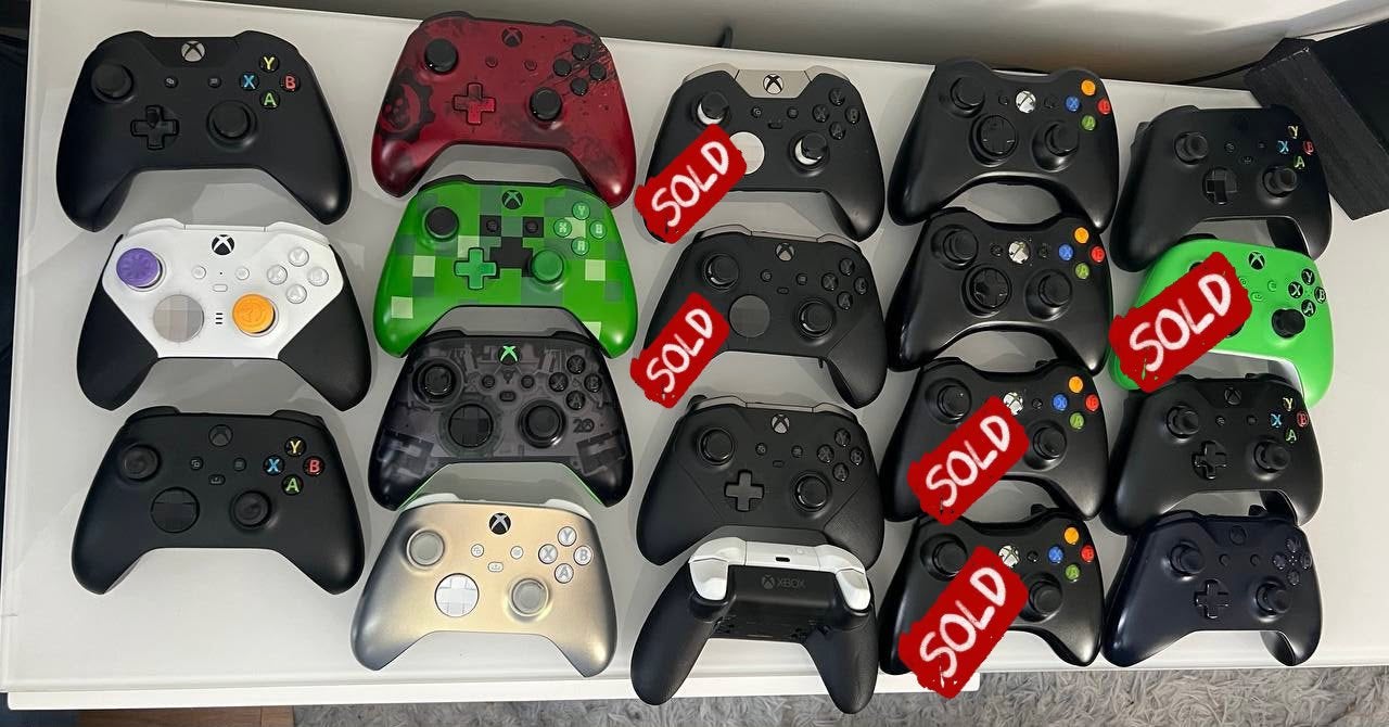 Xbox One/Series X|S, Controllers | Elite | Tested | From €15, Xbox@gmail.com, Ophalen of Verzenden, Zo goed als nieuw, Xbox