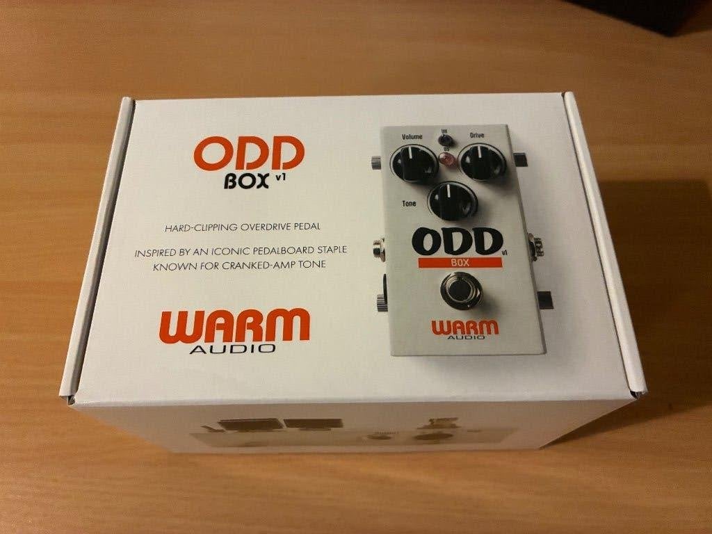 Warm Audio ODD Box Overdrive Pedal – compleet in doos, Ophalen of Verzenden, Zo goed als nieuw, Distortion, Overdrive of Fuzz