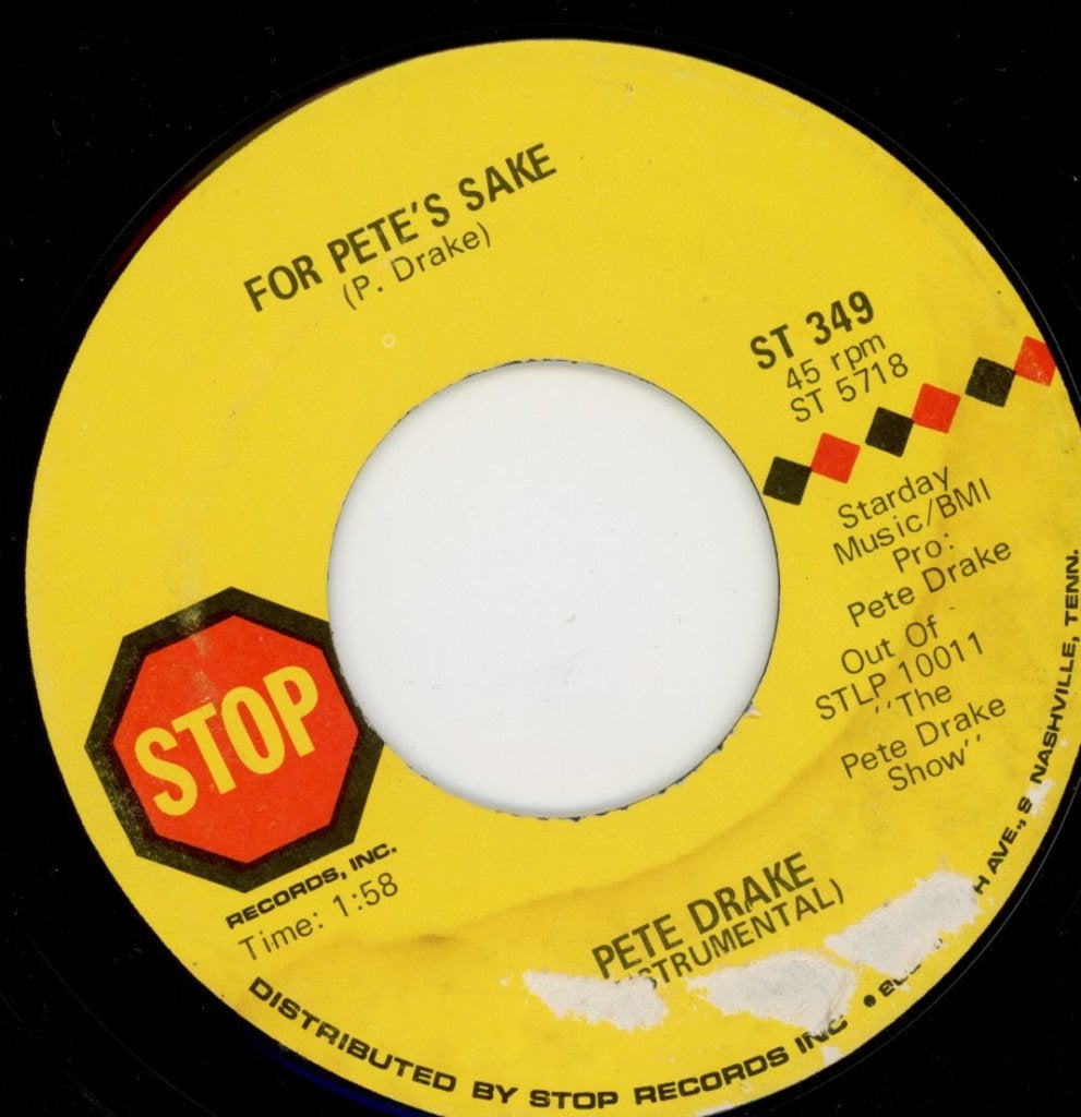 S Pete Drake - Lay Lady Lay (Steel-gitar), Cd's en Dvd's, Vinyl Singles, Gebruikt, Beschermende buitenhoes, Inclusief binnenhoes