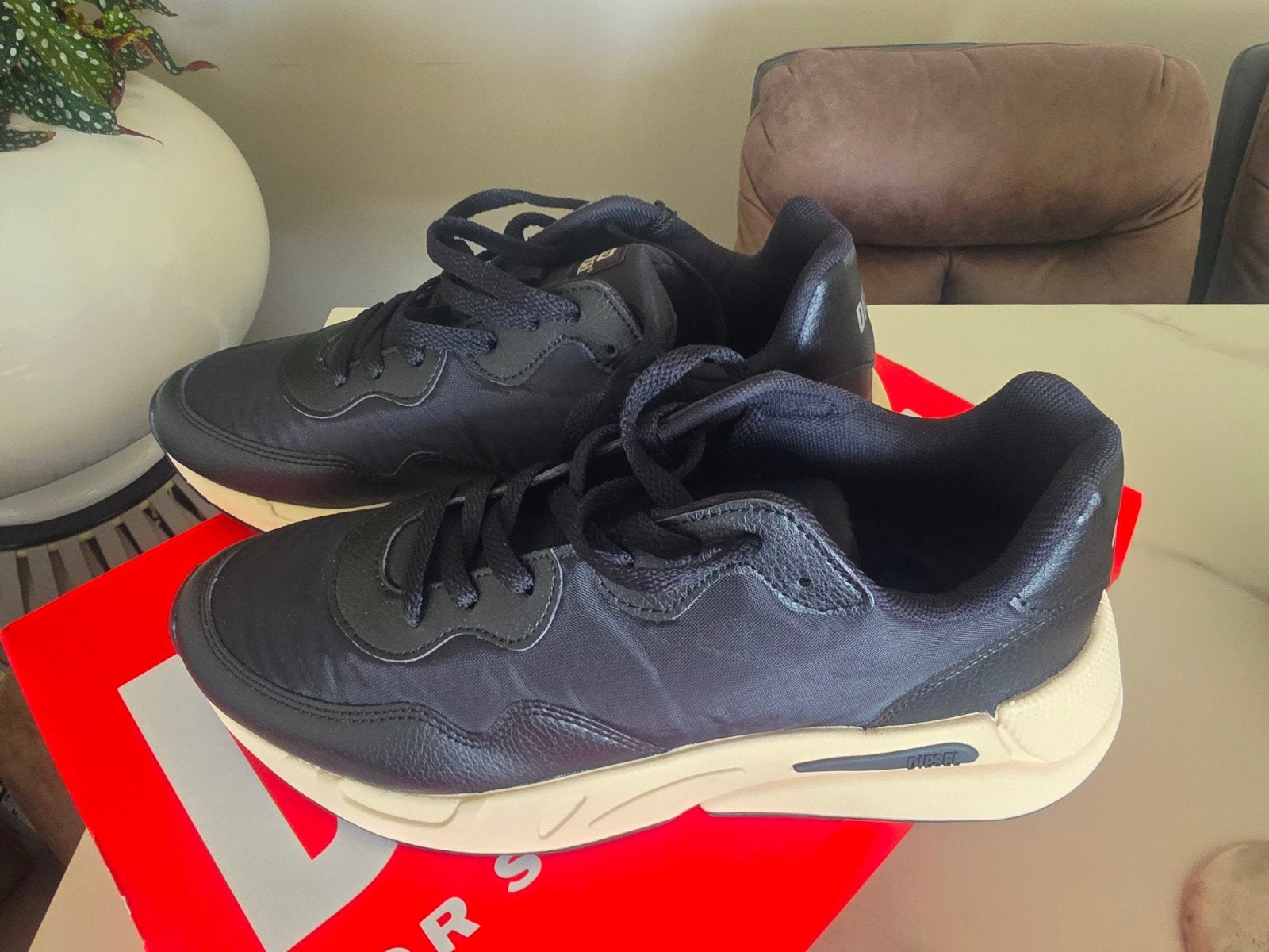 Diesel S-Serendipity Sport Sneakers Zwart Maat 41, Kleding | Heren, Schoenen, Diesel, Zwart, Nieuw, Ophalen of Verzenden