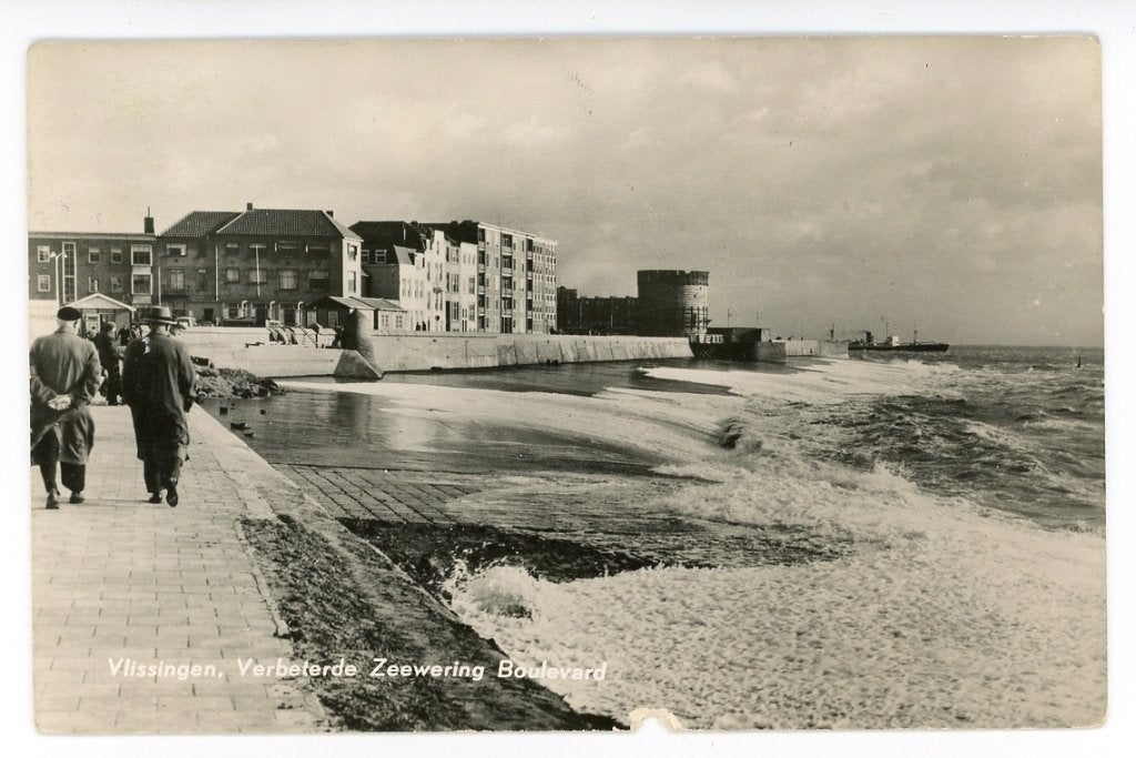 Vlissingen, Verzenden, 1940 tot 1960, Gelopen, Zeeland