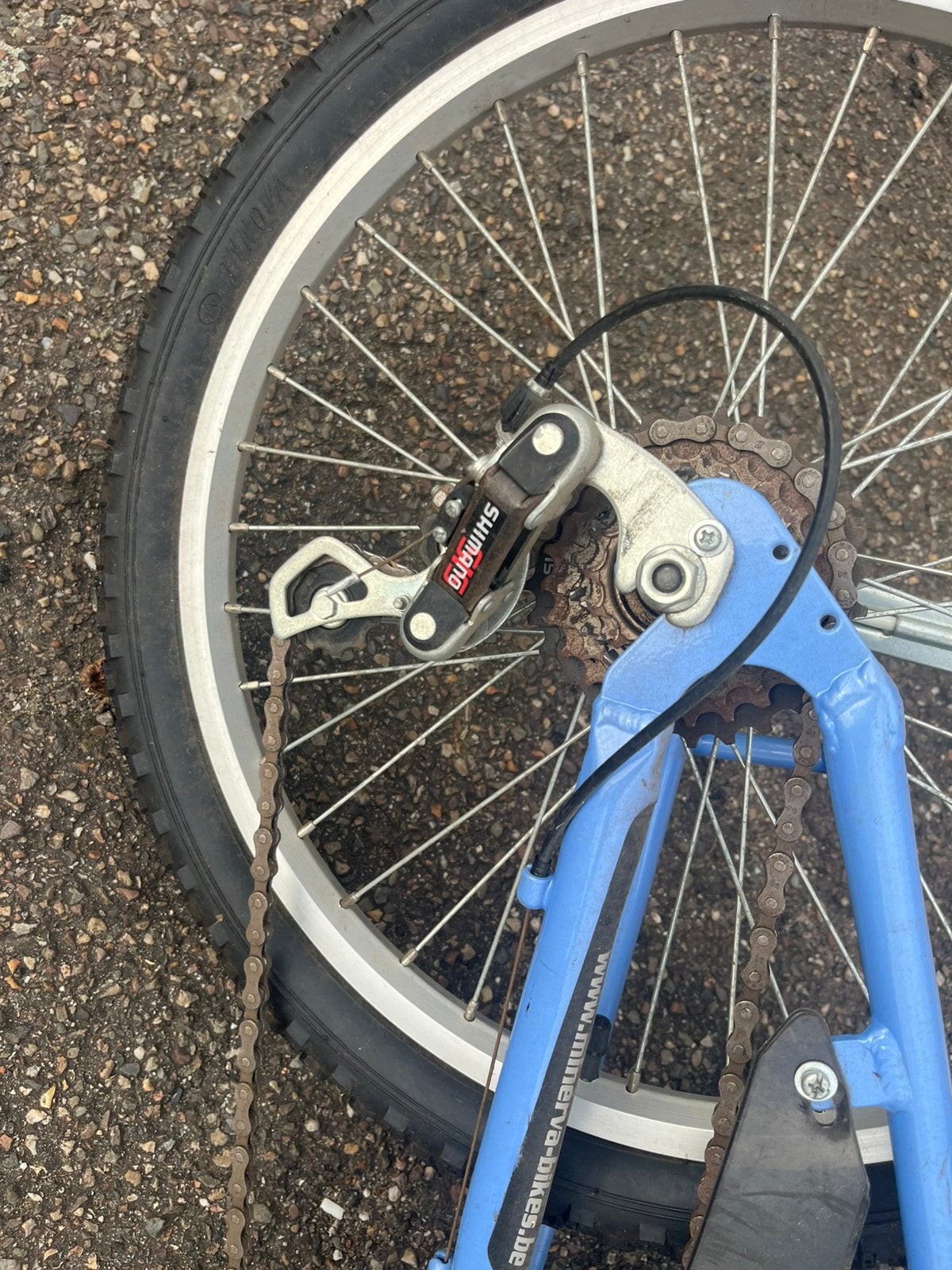 Minervan aanhangfiets met Shimano versnelling als nieuw, Ophalen, Zo goed als nieuw