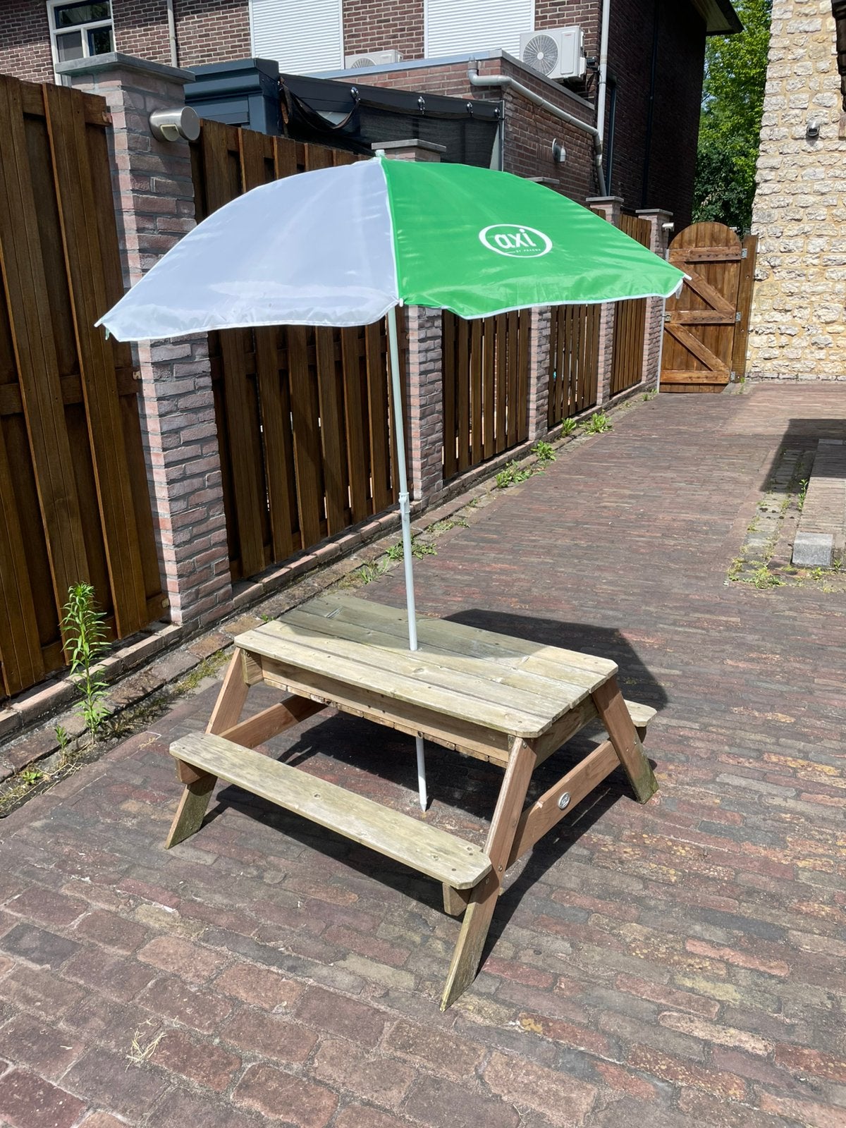 Zandtafel met parasol, Kinderen en Baby's, Ophalen, Gebruikt, Kinderen