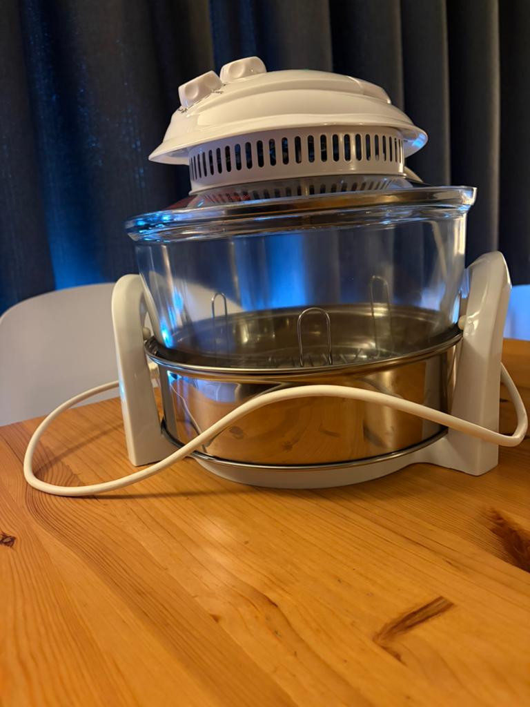 Halogeen oven ( turbo-oven/heteluchtoven), Huis en Inrichting, Ophalen, Zo goed als nieuw
