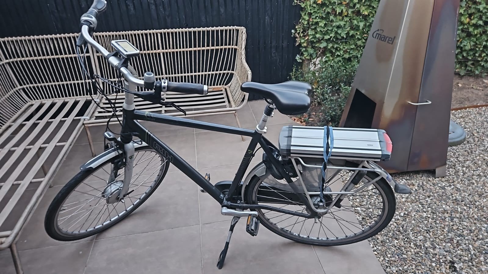 Rih herenfiets met 8 versnellingen, Gebruikt, Velgrem, Versnellingen, 57 tot 61 cm