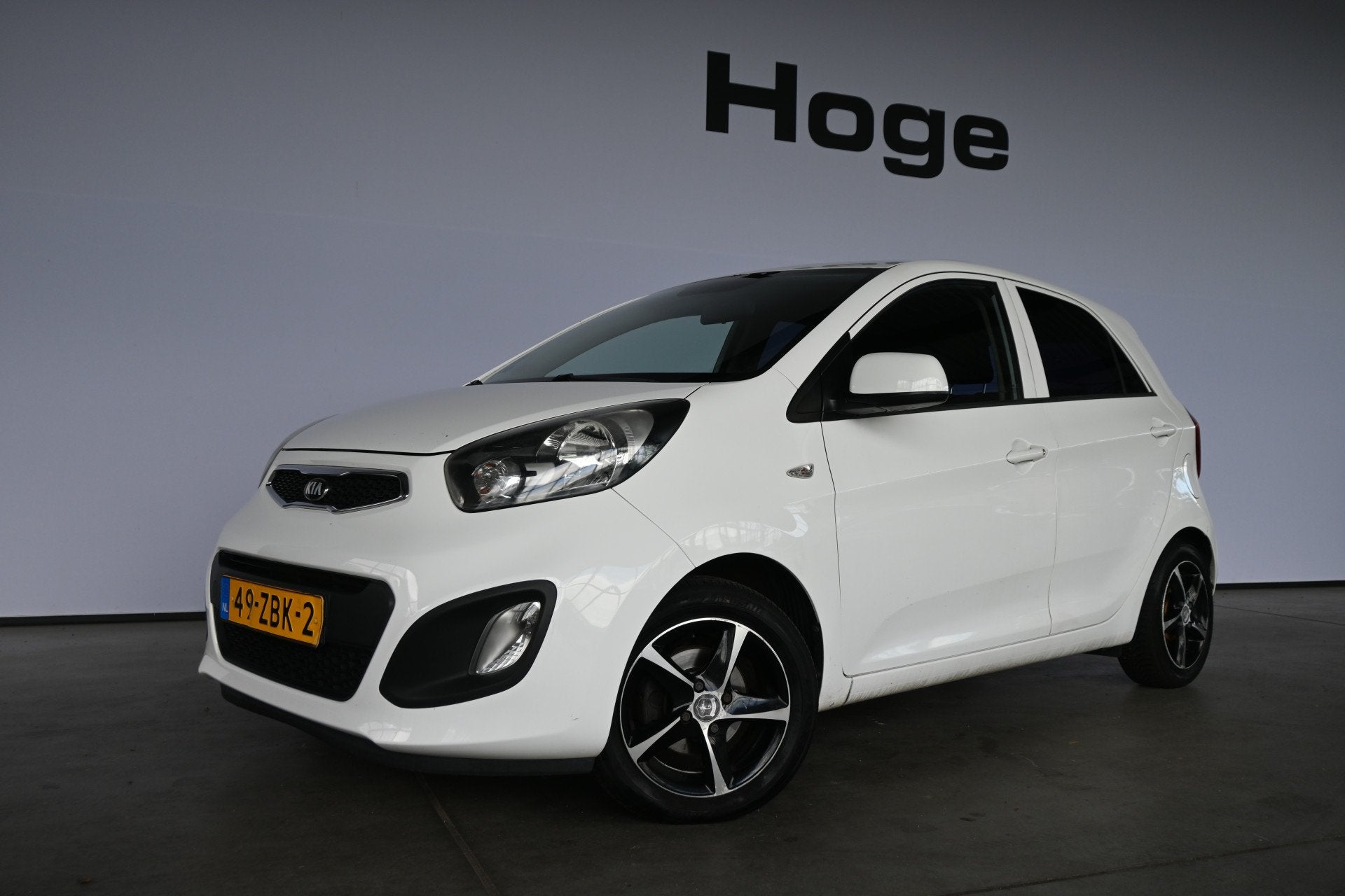 Kia Picanto 1.2 CVVT Comfort Pack Automaat Airco Camera Elek, Auto's, Kia, Euro 5, Gebruikt, 4 cilinders, Wit
