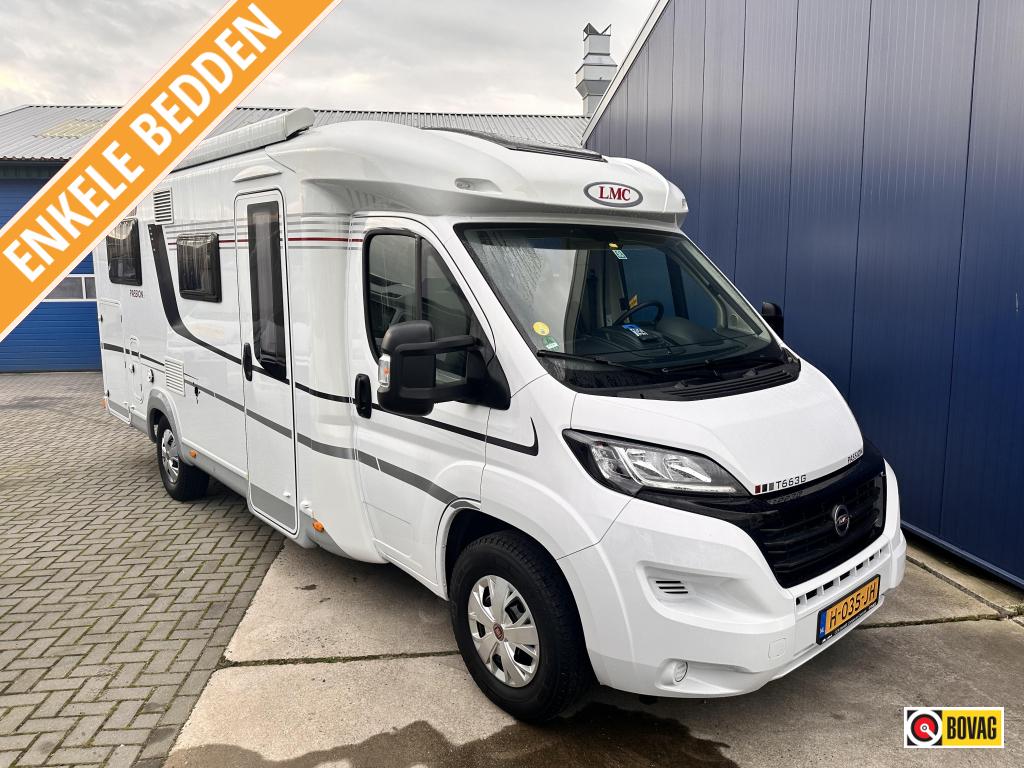 LMC Passion T 663 G 150pk twv 2000€ opties gratis!, Caravans en Kamperen, Campers, Ringverwarming, Fiat, Tot en met 2, Achteruitrijcamera