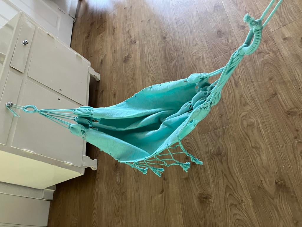 Hangmat baby fair trade 100% katoen, Overige merken, Overige typen, Ophalen of Verzenden, Zo goed als nieuw