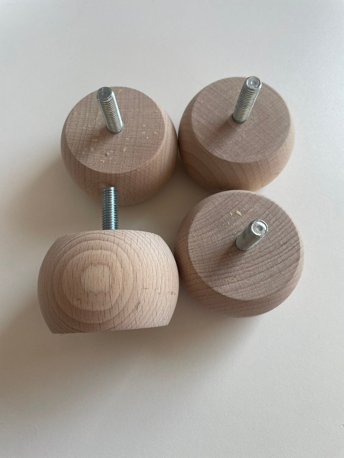 4 houten pootjes, voor bijv Ikea Ivar, Ophalen of Verzenden, Zo goed als nieuw