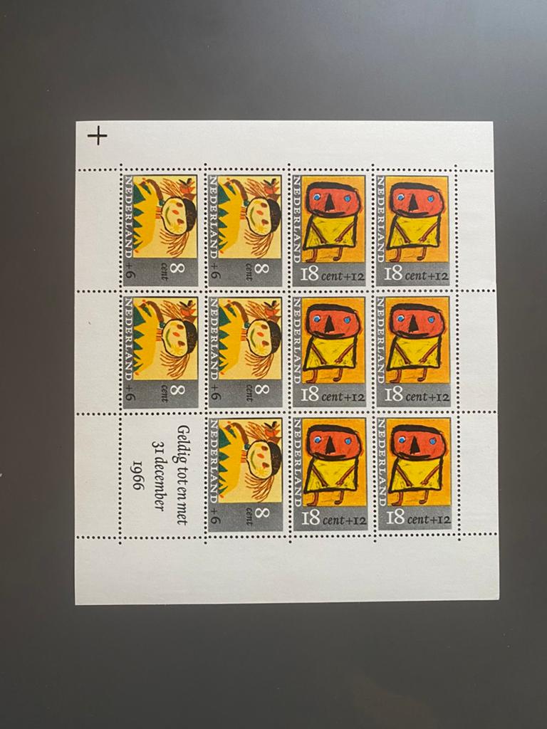 Kinderpostzegel blokken 1966 t/m 2000 postfris, Postzegels en Munten, Postzegels | Nederland, Ophalen of Verzenden, Na 1940, Postfris