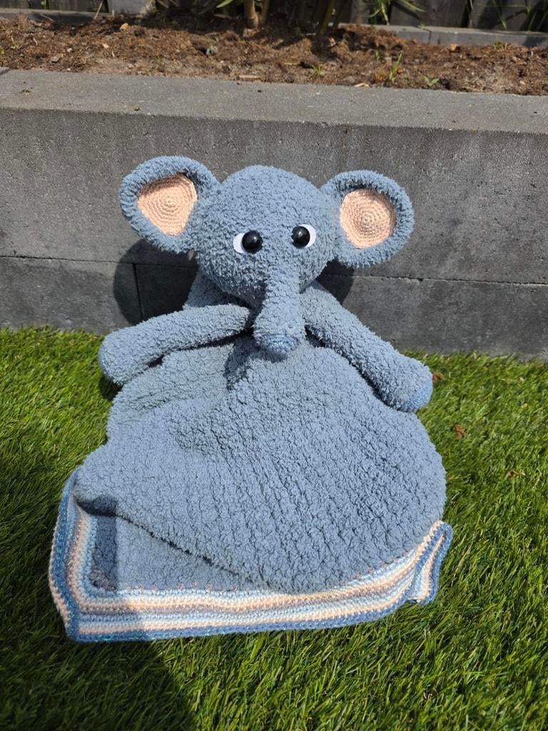 Schattige Olifant Deken - Ideaal voor Baby's en Peuters, Ophalen of Verzenden