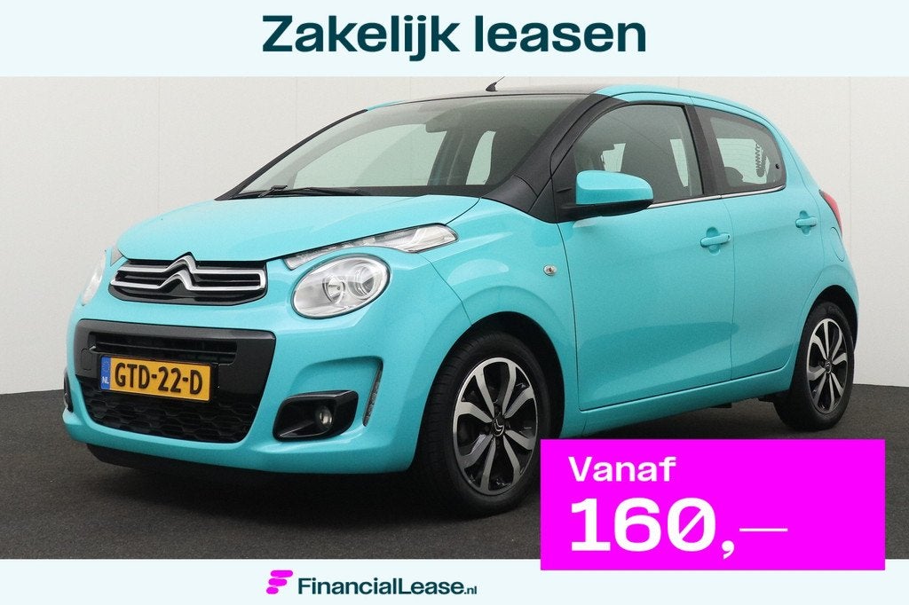 Citroën C1 82 PK Shine 5drs Camera Carplay Bluetooth, Voorwielaandrijving, Gebruikt, 1199 cc, 840 kg