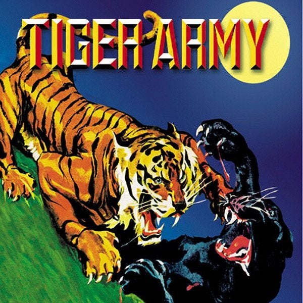 tiger army/same-rockabilly/garage/punk-ZELDZAAM-oranje vinyl, Cd's en Dvd's, Vinyl | Rock, LP, Gebruikt, Verzenden, Colored vinyl