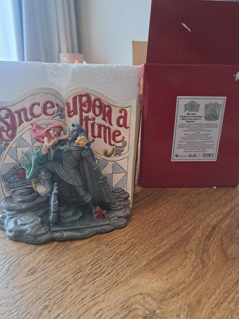 Disney tradition Storybook Kleine zeemeermin Met doos, Verzamelen, Ophalen of Verzenden, Nieuw, Beeldje of Figuurtje
