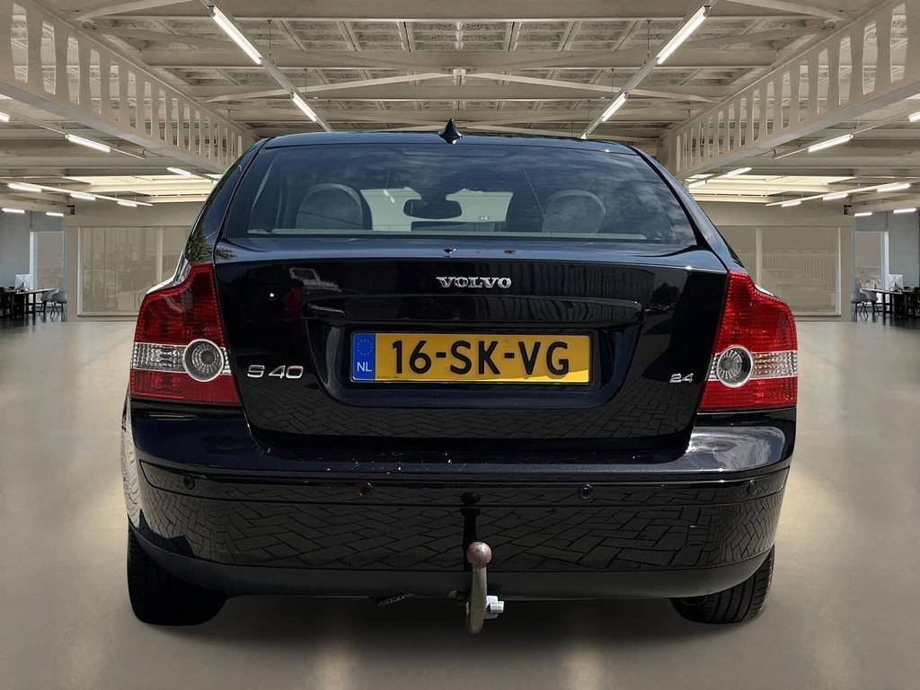 Volvo S40 2.4 Edition II Rijklaar+garantie, trekhaak..., Voorwielaandrijving, Stof, Gebruikt, Zwart