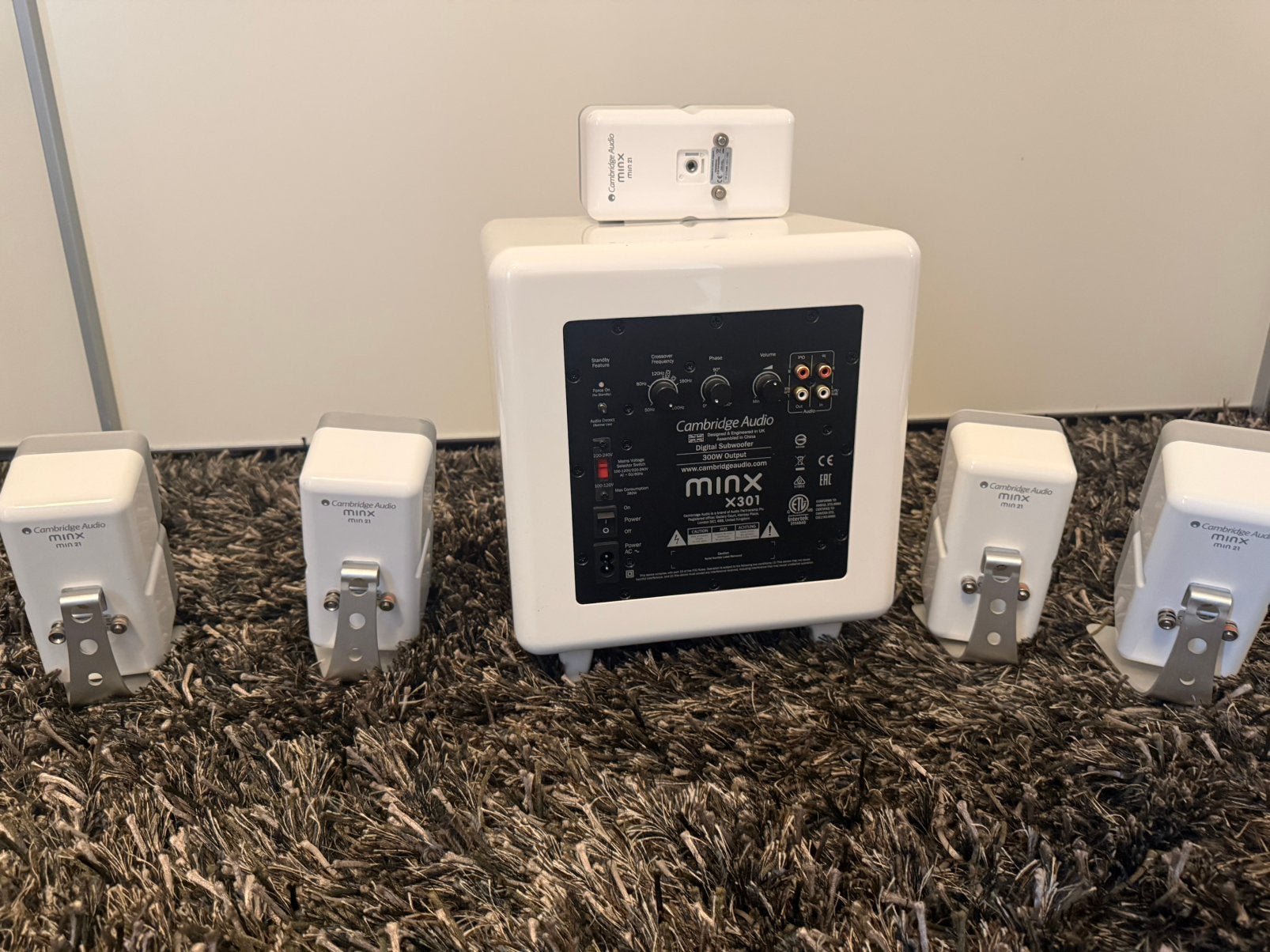 Cambridge Audio Minx X301 5.1 Home Cinema Systeem, Overige merken, Gebruikt, 70 watt of meer, Ophalen of Verzenden
