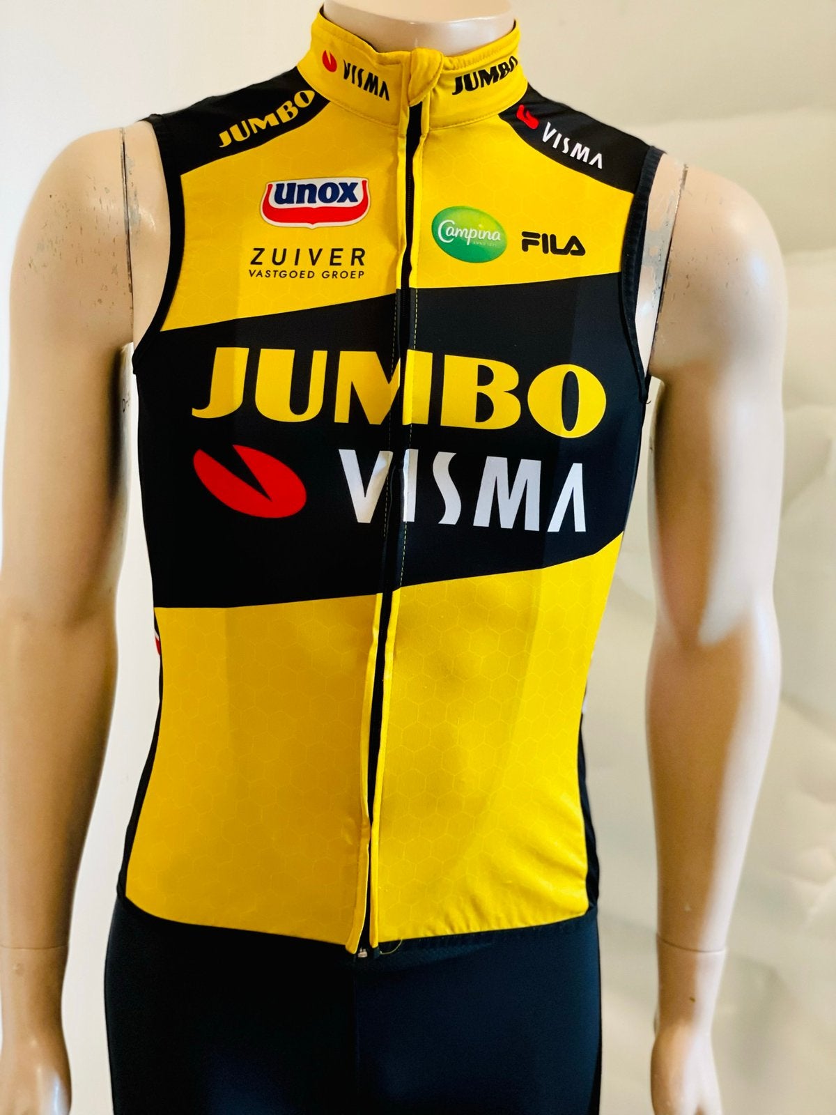 Wielrenkleding wielren body bodywarmer windvanger maat M, Ophalen of Verzenden, Zo goed als nieuw, Bovenkleding, M