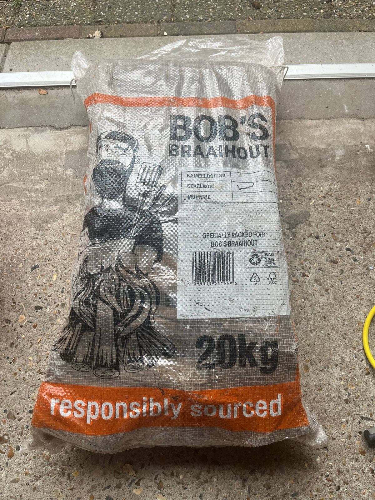 Bob's Braaihout Sekelbos 20kg voor BBQ, Ophalen, Overige houtsoorten, Blokken