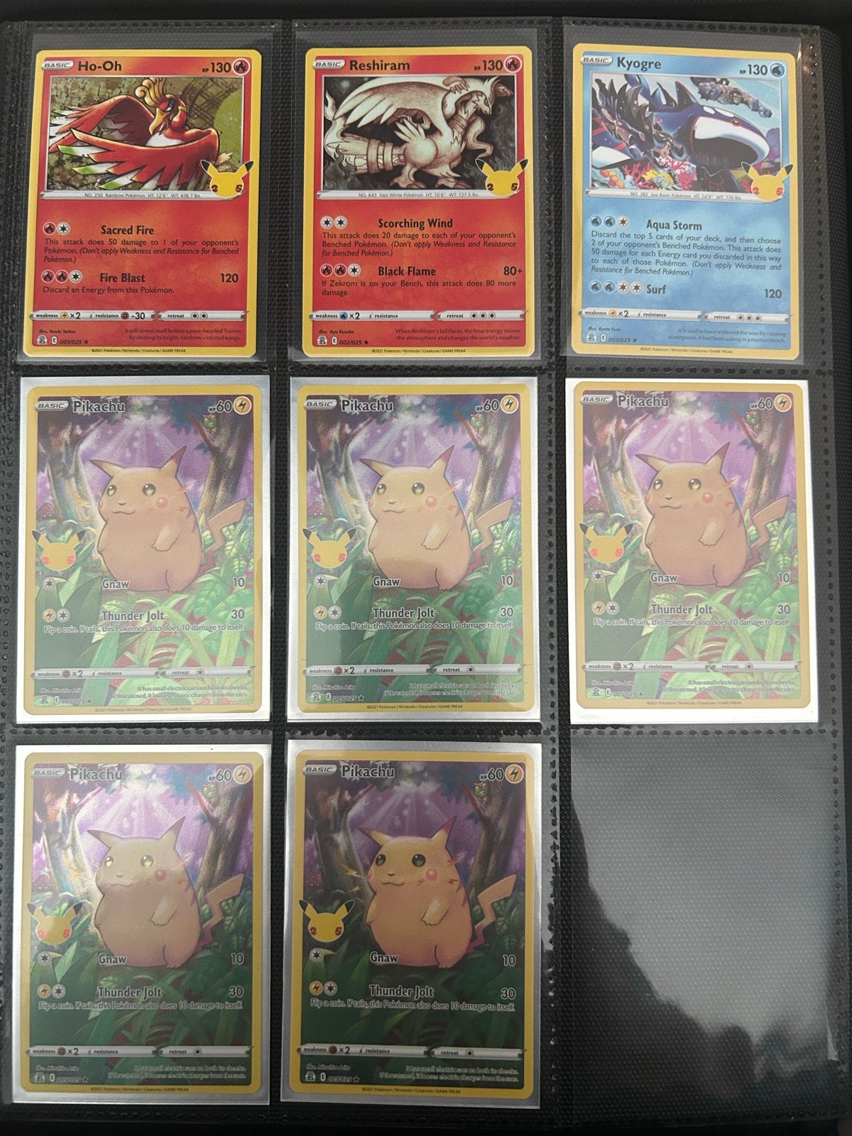 Partij Pokémon Celebrations kaarten - Totaal 32 kaarten, Ophalen of Verzenden, Zo goed als nieuw, Meerdere kaarten, Foil