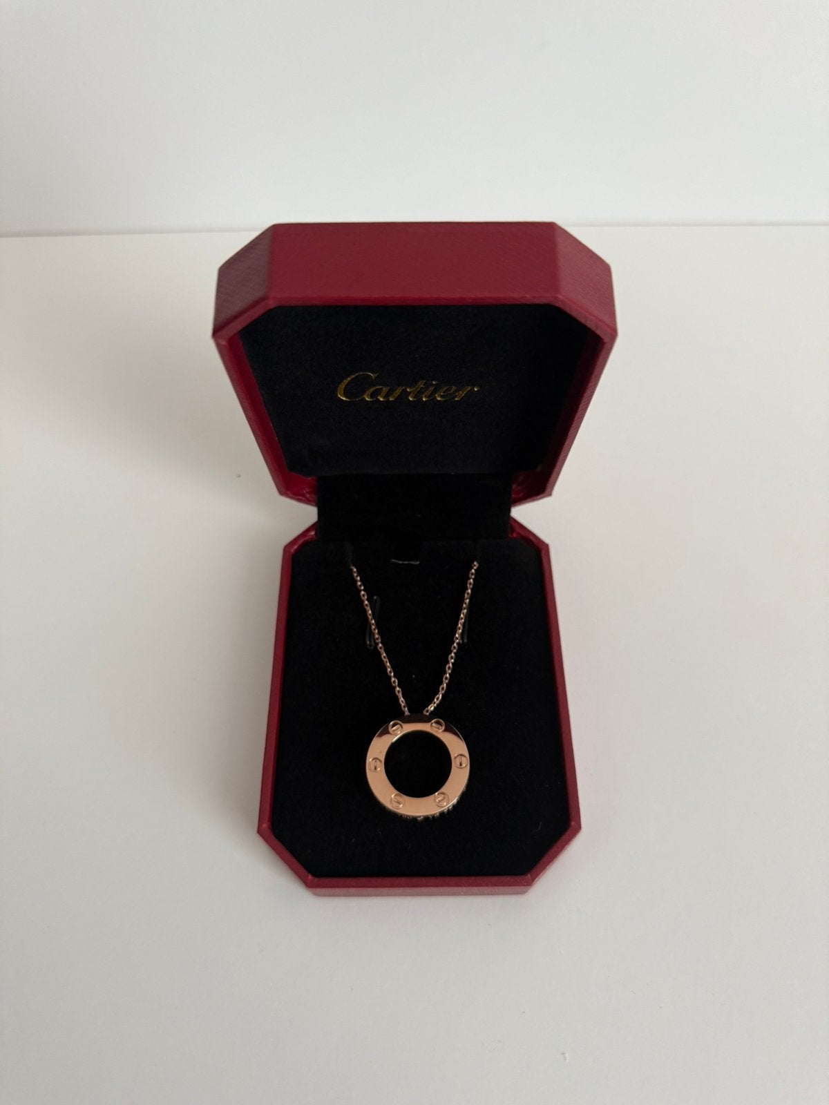 Cartier ketting rose goud, Ophalen of Verzenden, Nieuw