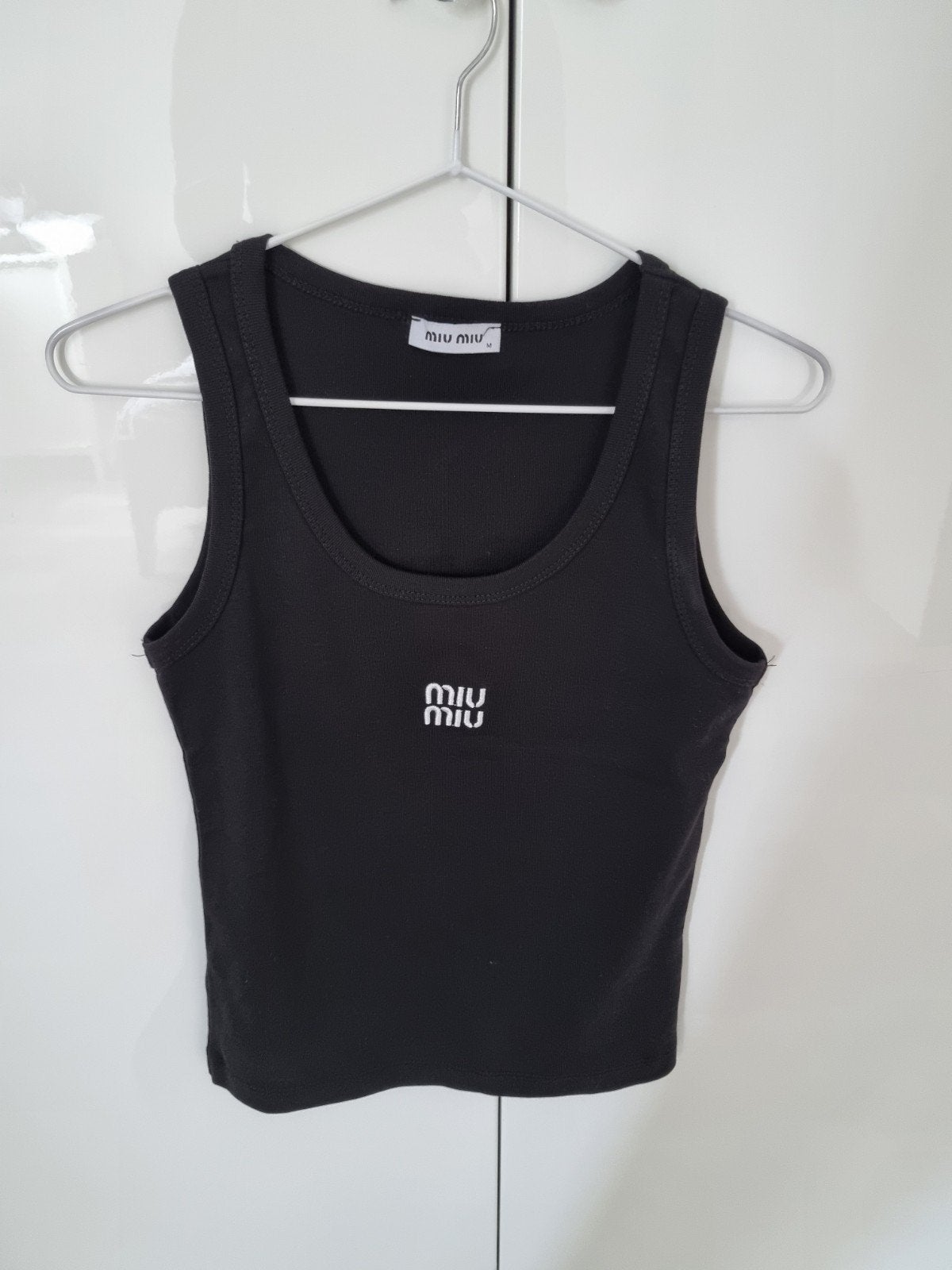 MlU MlU katoen topje zwart, Kleding | Dames, Verzenden, Overige typen, Nieuw, Maat 36 (S)