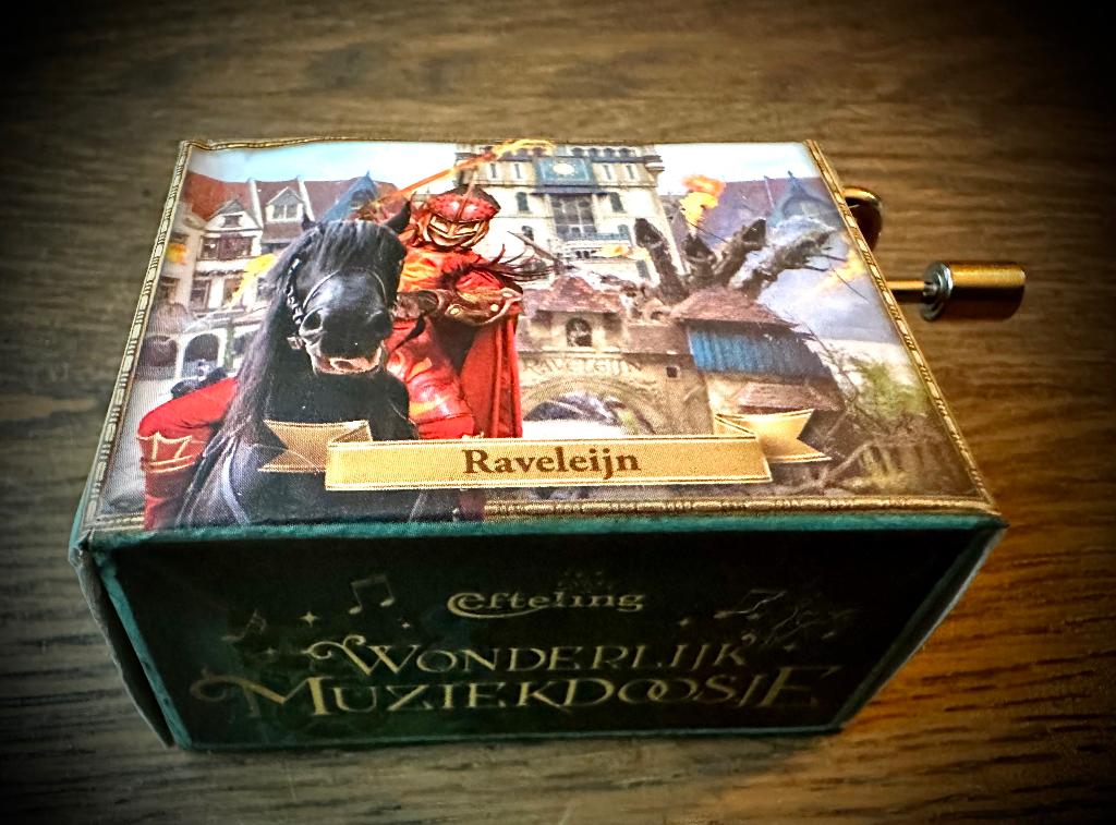 Efteling Muziekdoosje Ravelijn muziek doosje curiosa, Ophalen of Verzenden