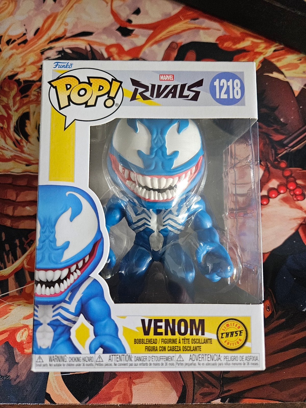 Funko Pop! Marvel Rivals Venom 1218 CHASE, Ophalen of Verzenden, Nieuw